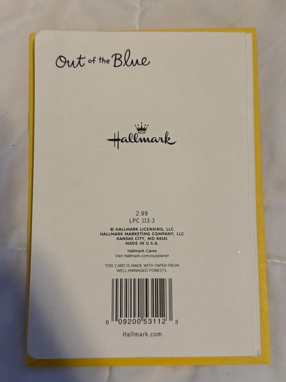 Hallmark new ready